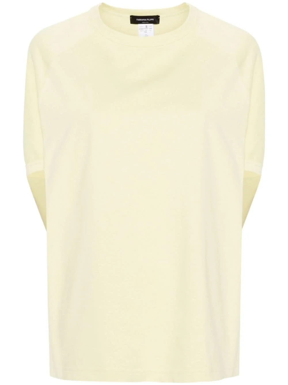 crew-neck cotton T-shirt - 1