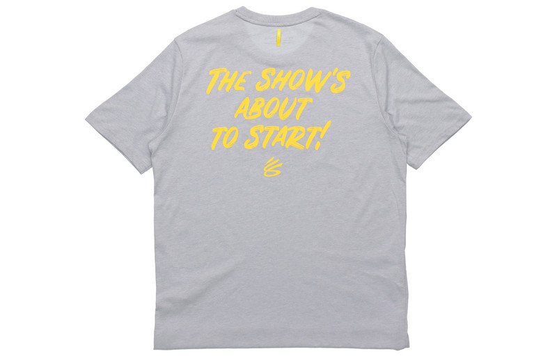 Under Armour Under Armour Curry Popcorn Short Sleeve Men's Grey 1362001-012 outlook