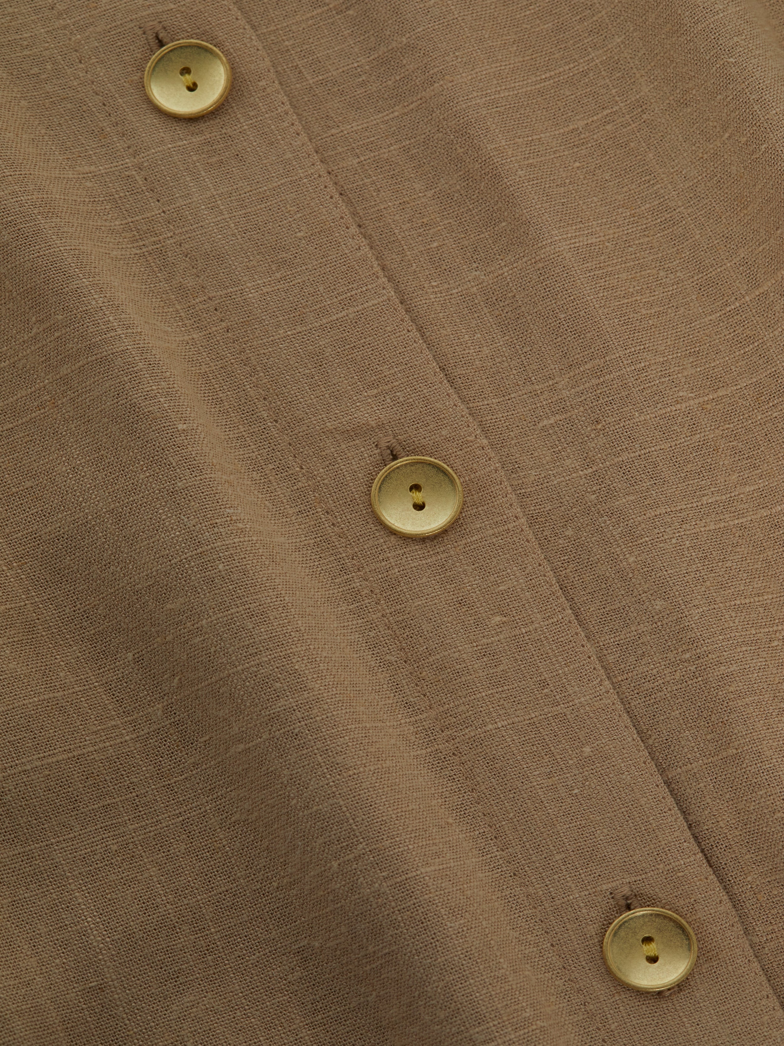 Malika Linen-Blend Shirt Dress - 5