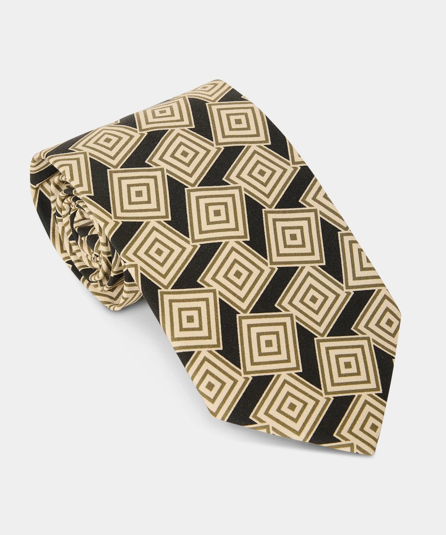 Italian Silk Maze Tie - 1