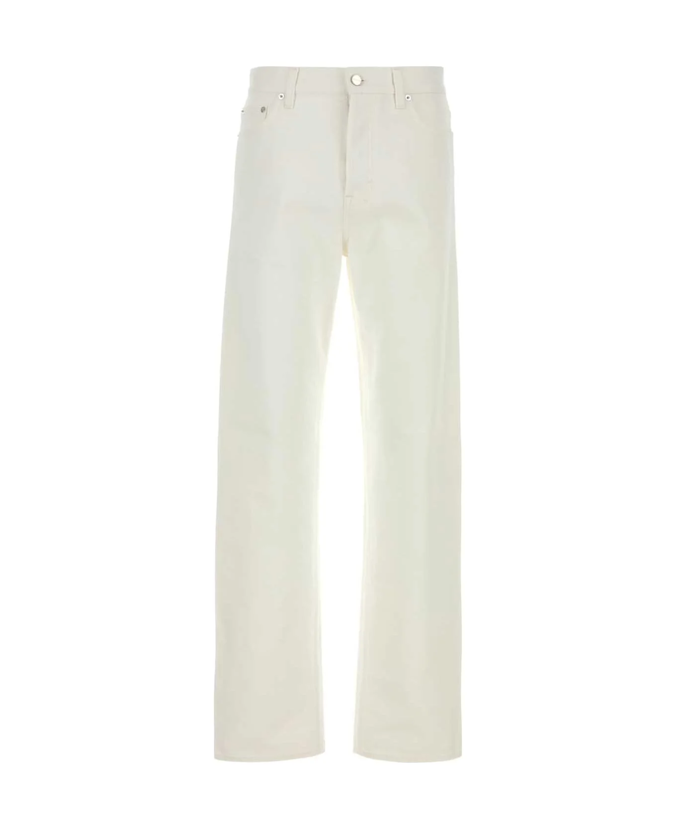 White Denim Jeans - 1