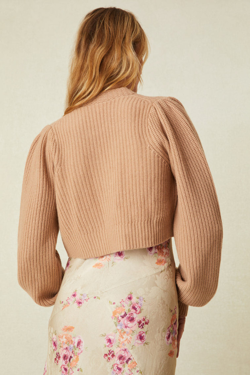Avignon V-Neck Crop Cardigan 3