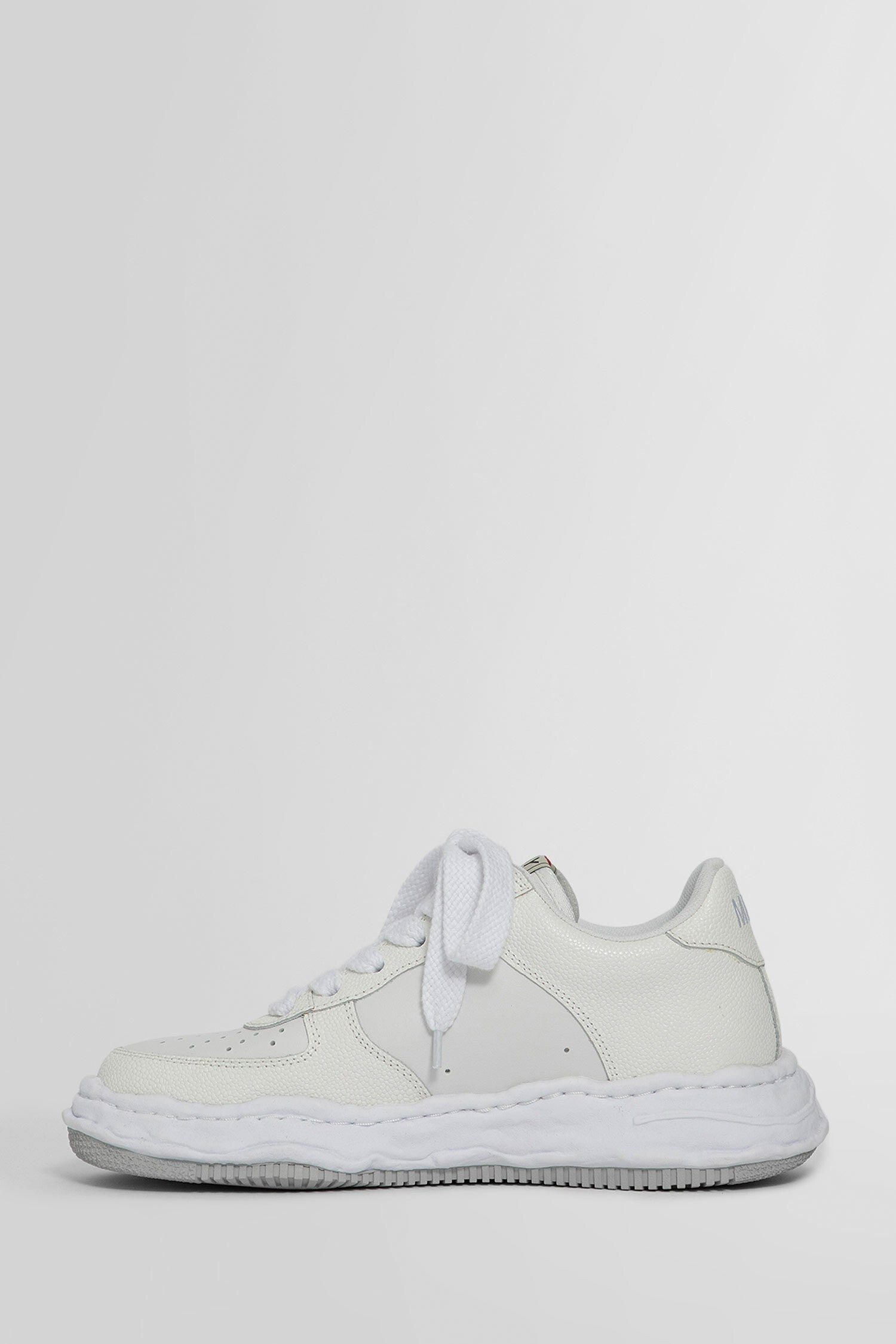 MAISON MIHARA YASUHIRO UNISEX WHITE SNEAKERS - 4