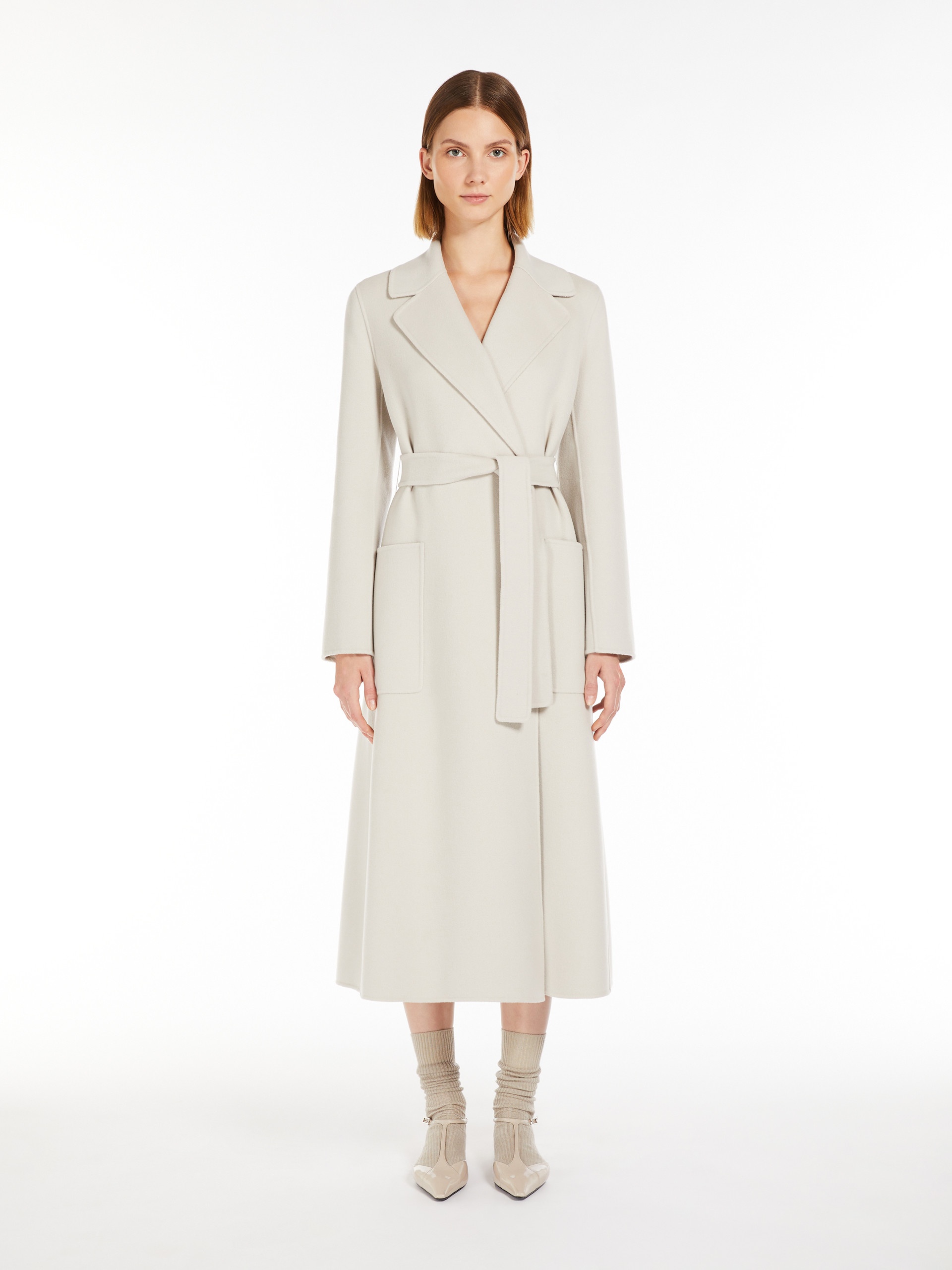 PAOLORE Flared wool coat - 3