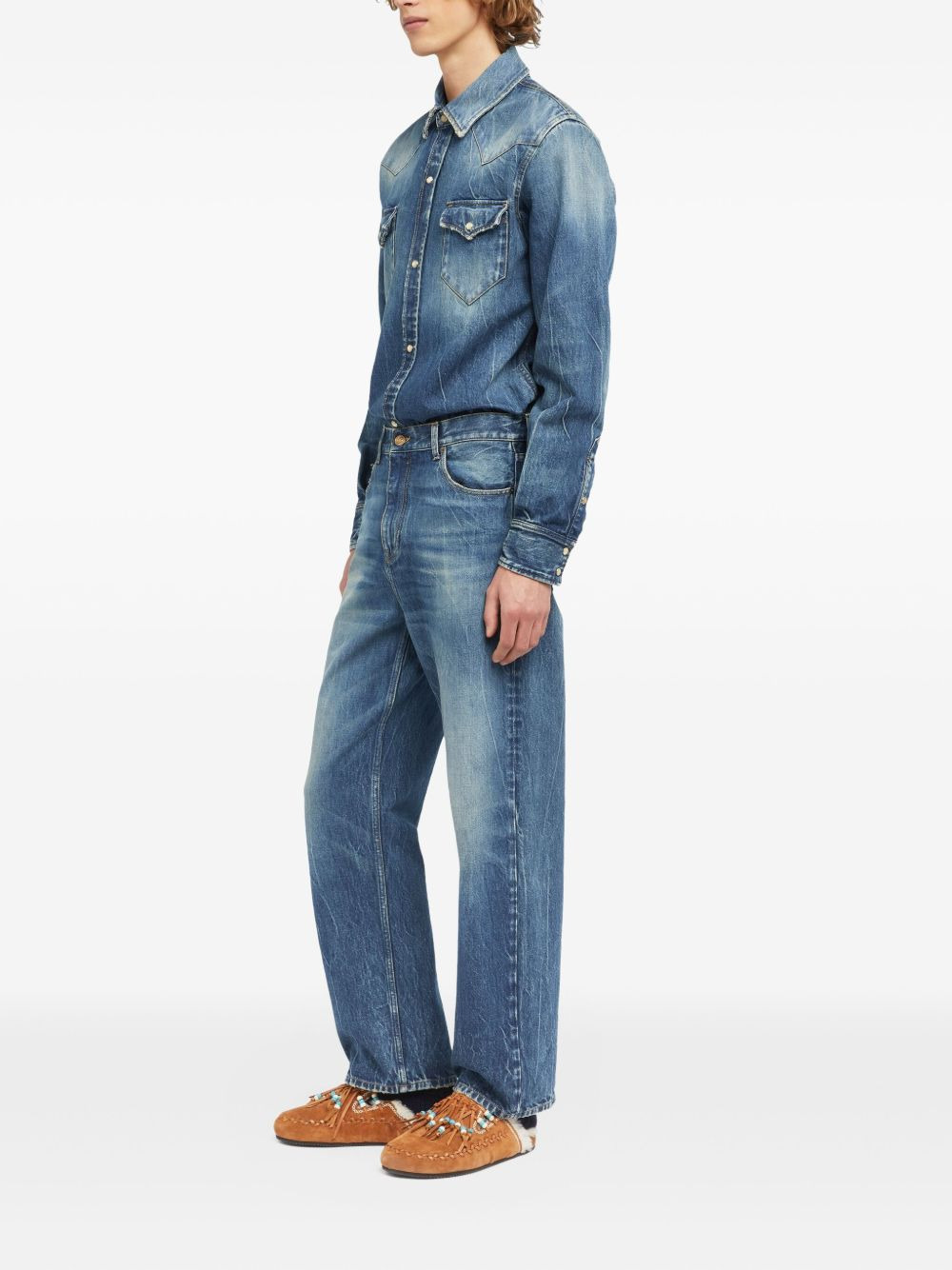 Pacific Roads faded-wash regular jeans - 3