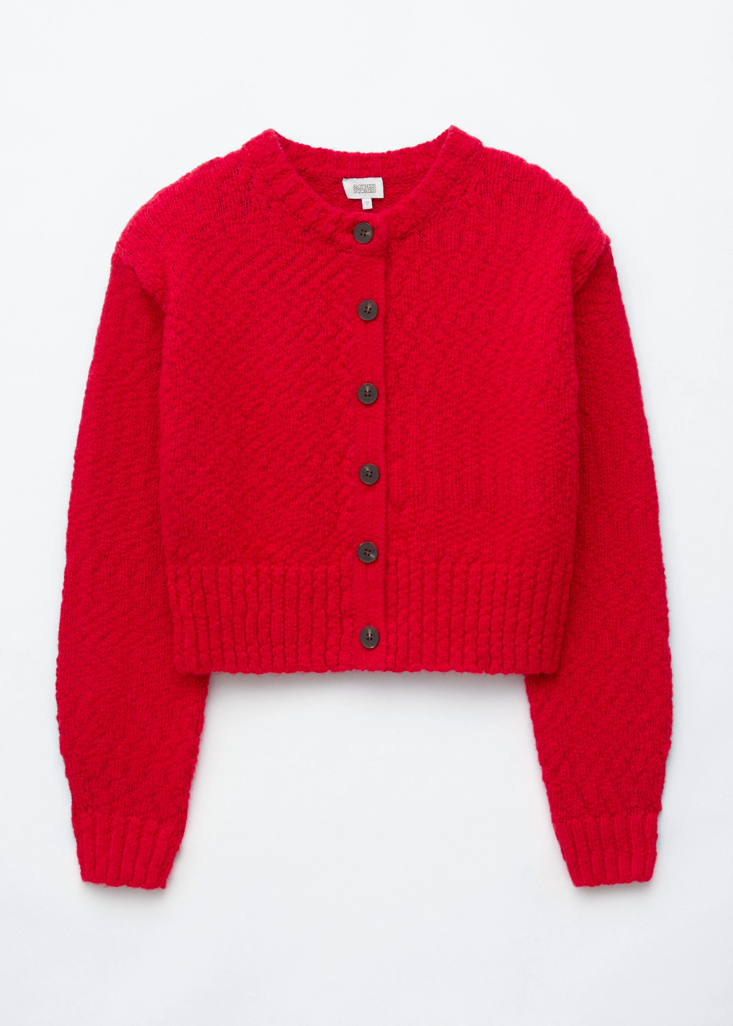Wool-Cotton Cardigan - 1