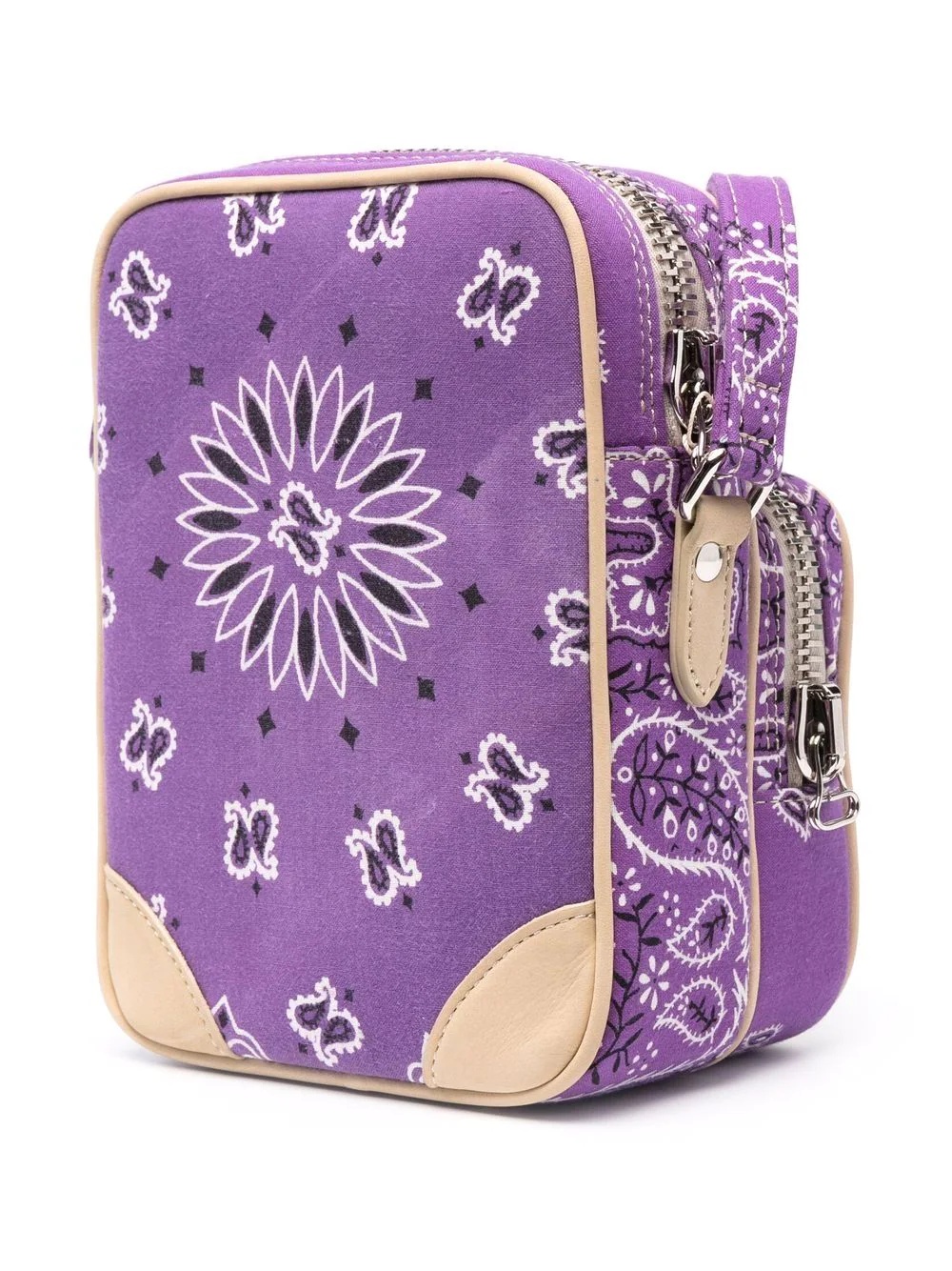 bandana print shoulder bag - 3