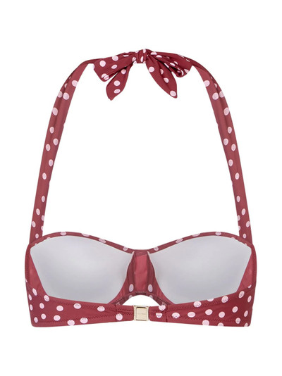 Dolce & Gabbana polka-dot bikini top outlook