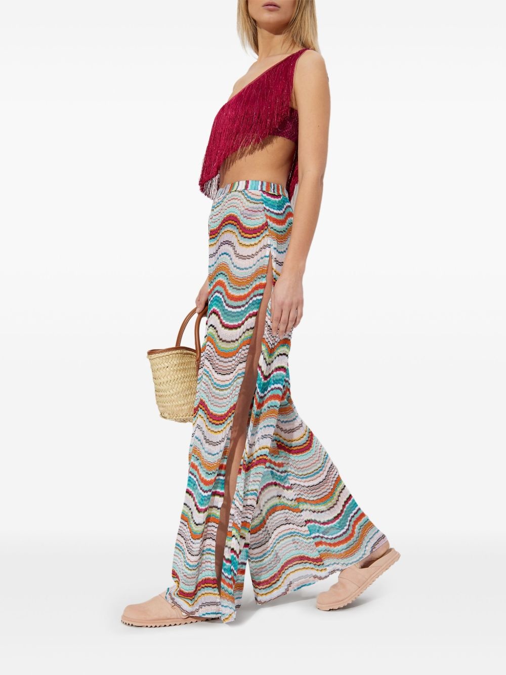 high-waisted trousers - 2
