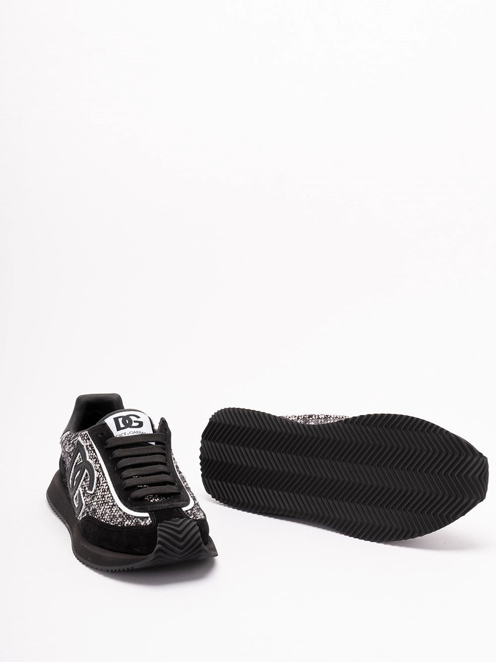 Dolce & Gabbana Men `Dg Cushion` Low-Top Sneakers - 4