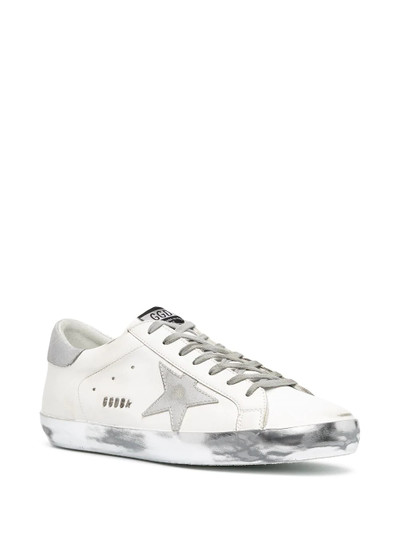 Golden Goose metallic Superstar low-top sneakers outlook