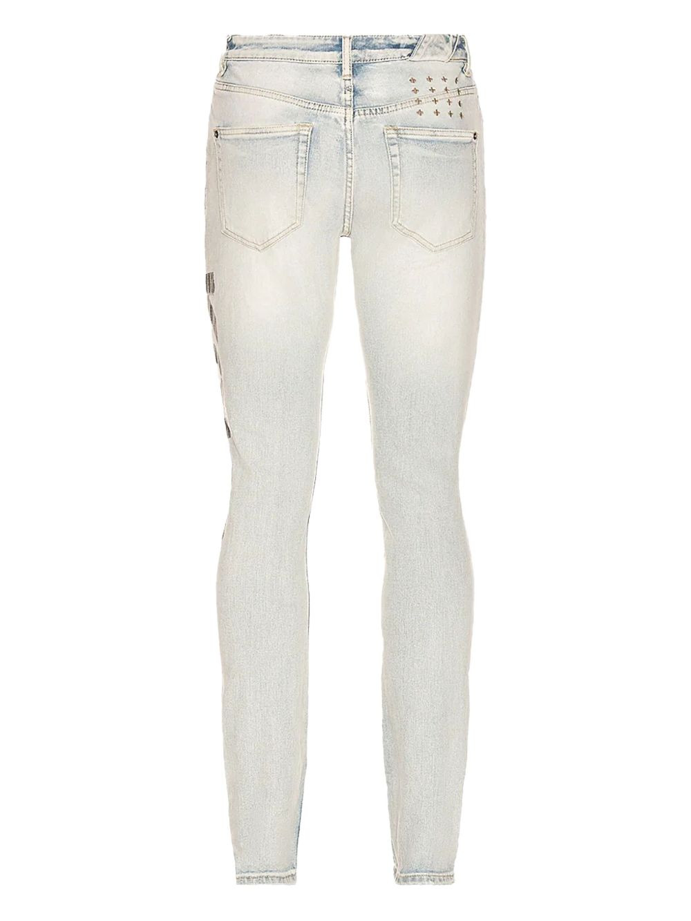 distressed skinny jeans - 2