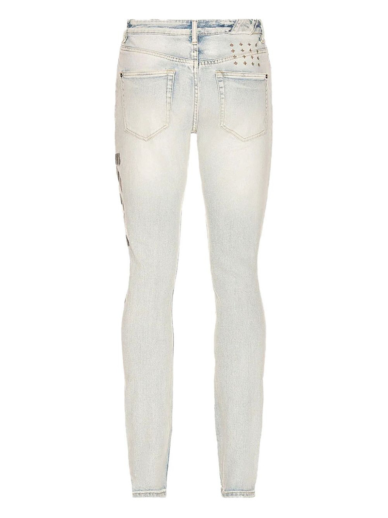 Ksubi distressed skinny jeans outlook
