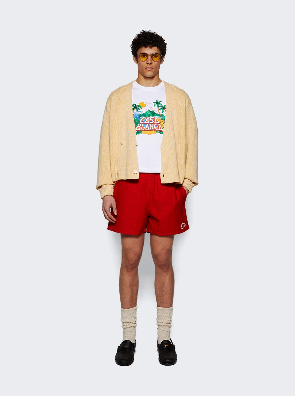 Spring Twill Field Shorts Red - 5
