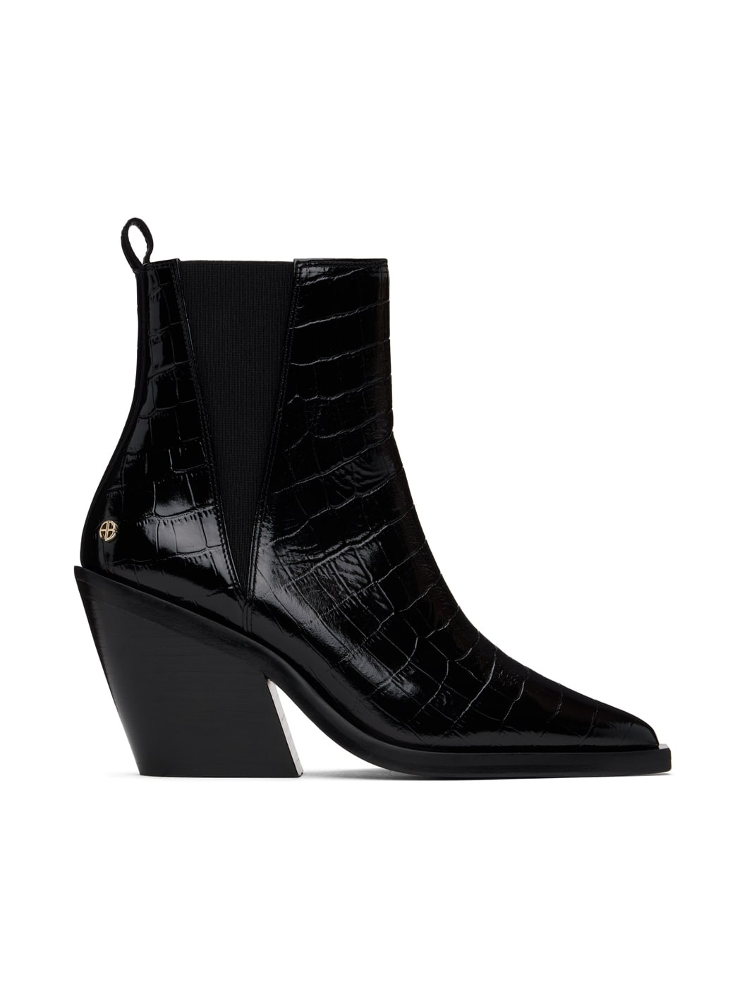 Black Bekah Chelsea Boots - 1