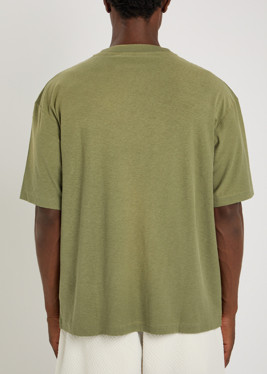 Acne Studios Logo Cotton-blend T-shirt - 3