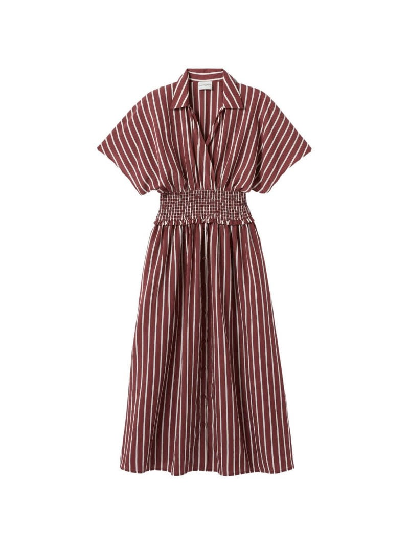 striped midi dress 1