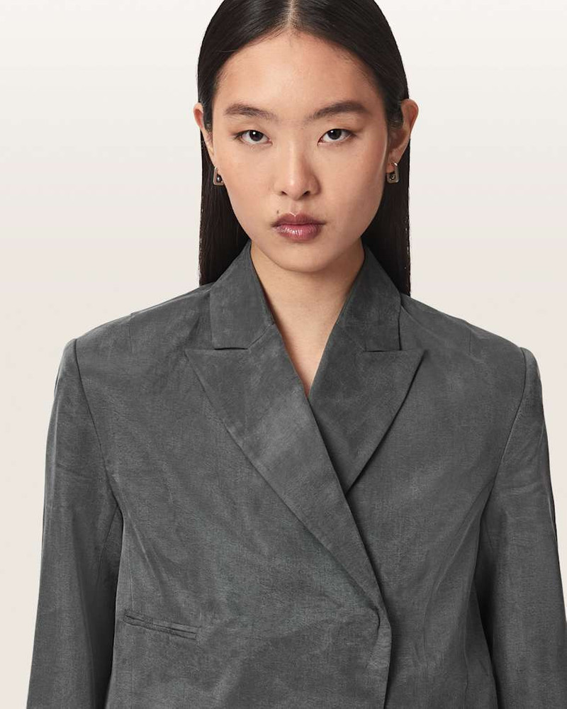 MARRLO DOUBLE BREASTED CROPPED BLAZER 4