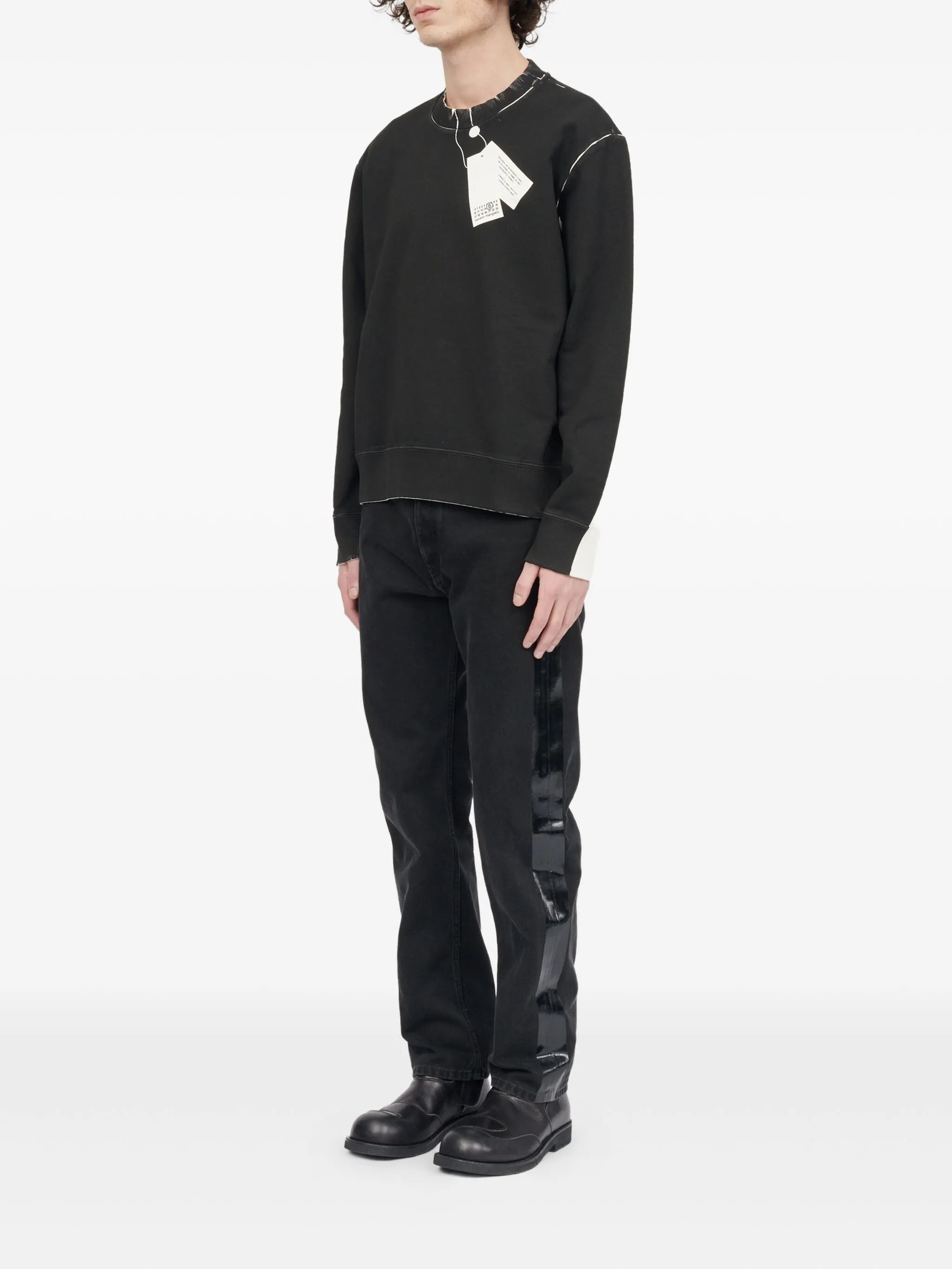 Mm6 Maison Margiela Cotton Sweatshirt - 3