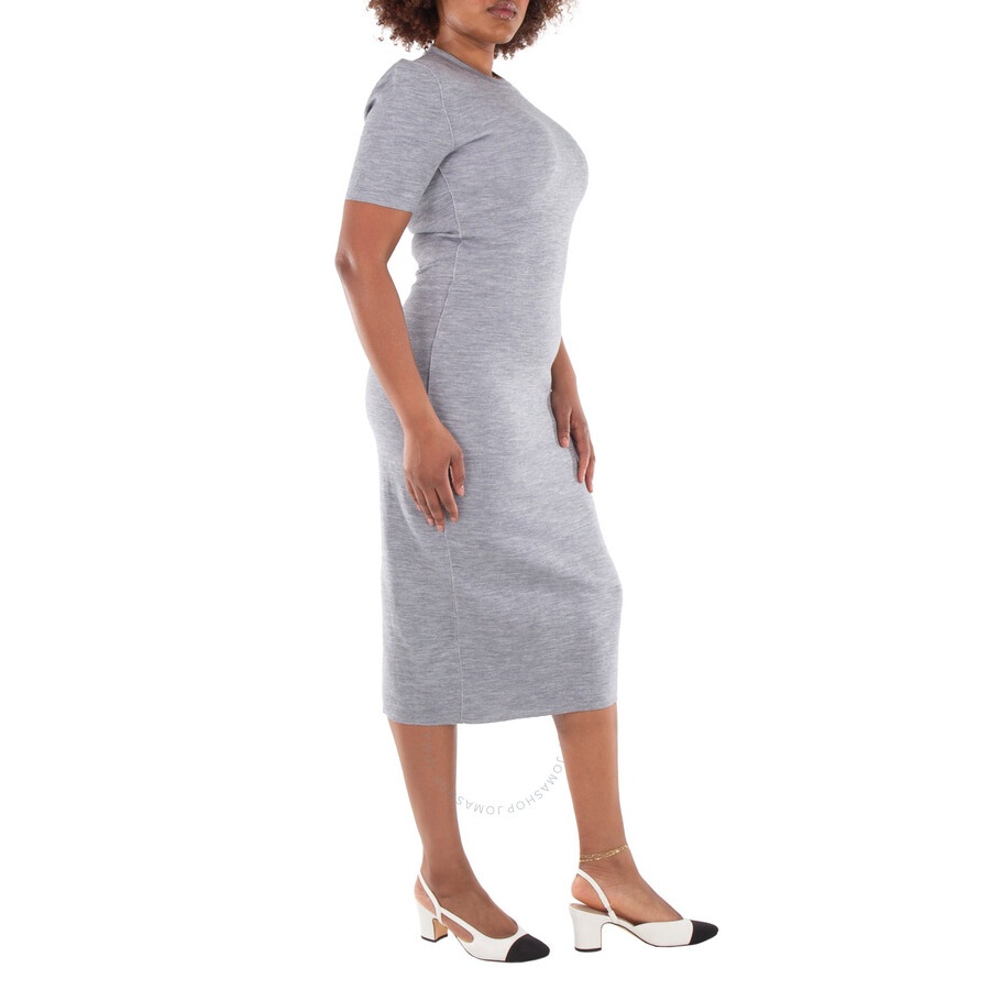 Fendi Reversible Crew Neck Wool Dress - 4
