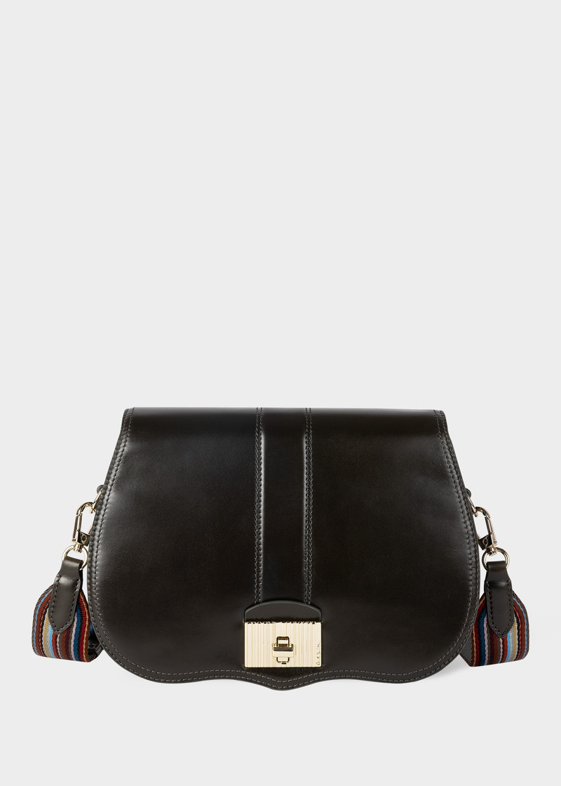 Women's Dark Green Leather Satchel Bag 1