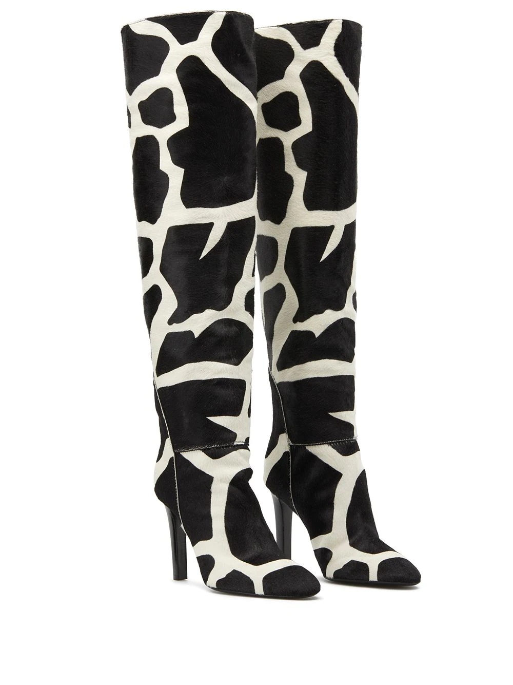 giraffe print boots - 2