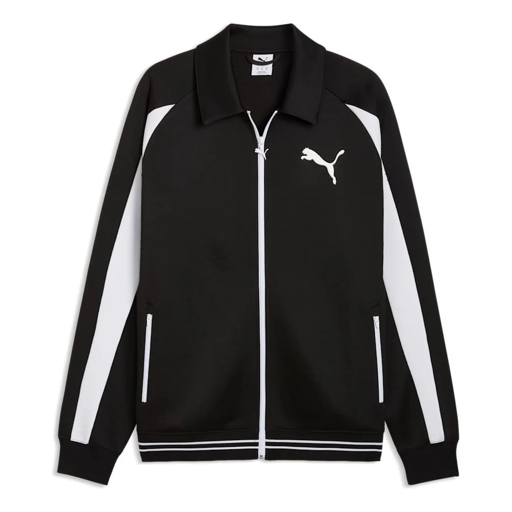 PUMA FW25 T7 Relaxed Track Jacket 'Black White' 636801-01 - 1