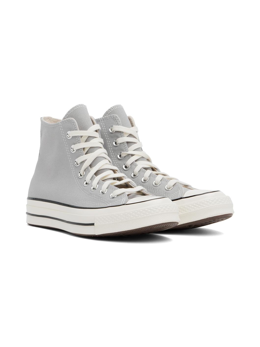 Gray Chuck 70 High Top Sneakers - 4