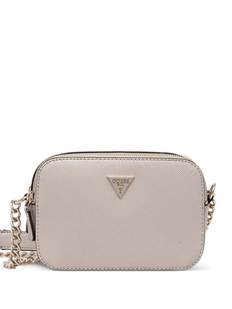 triangle logo chain crossbody bag 1