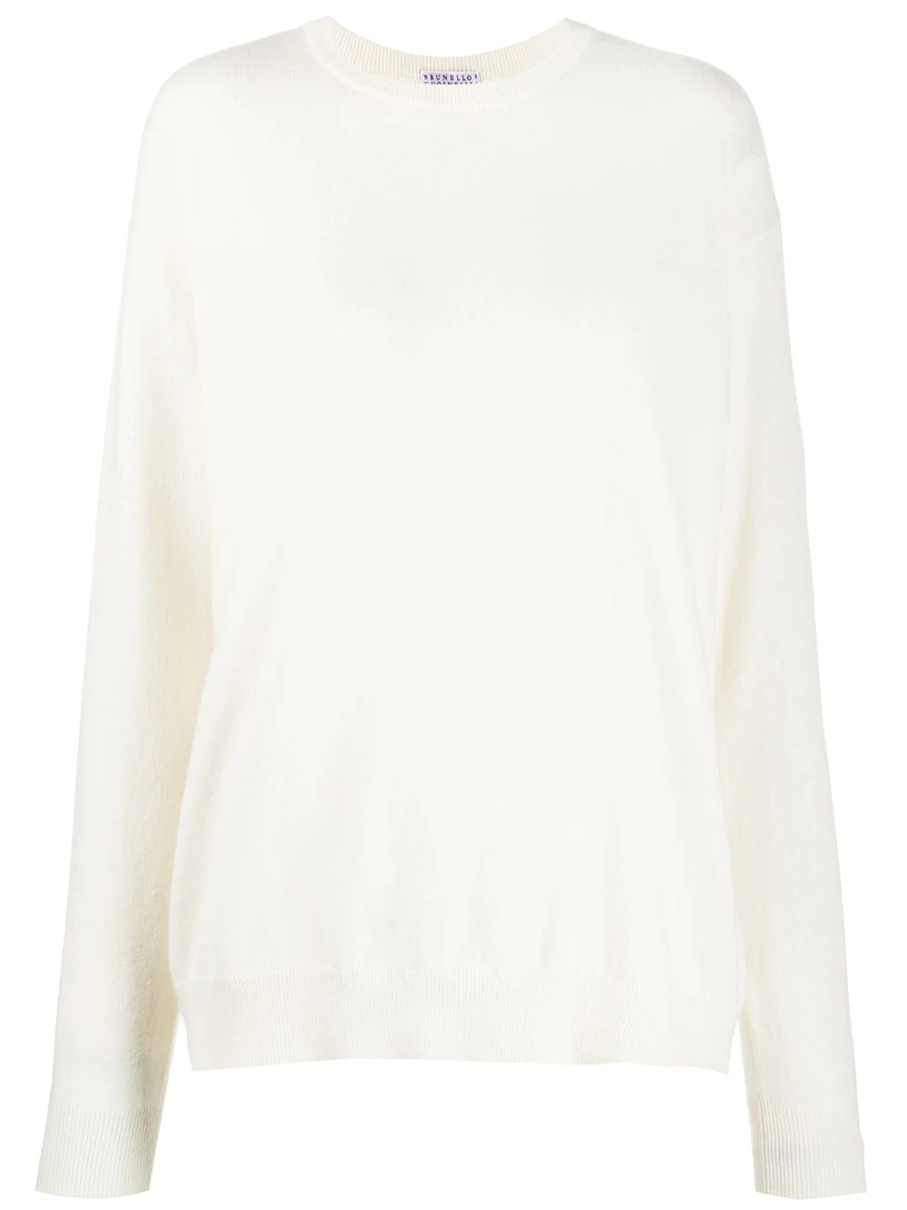 crew-neck cashmere jumper - 1