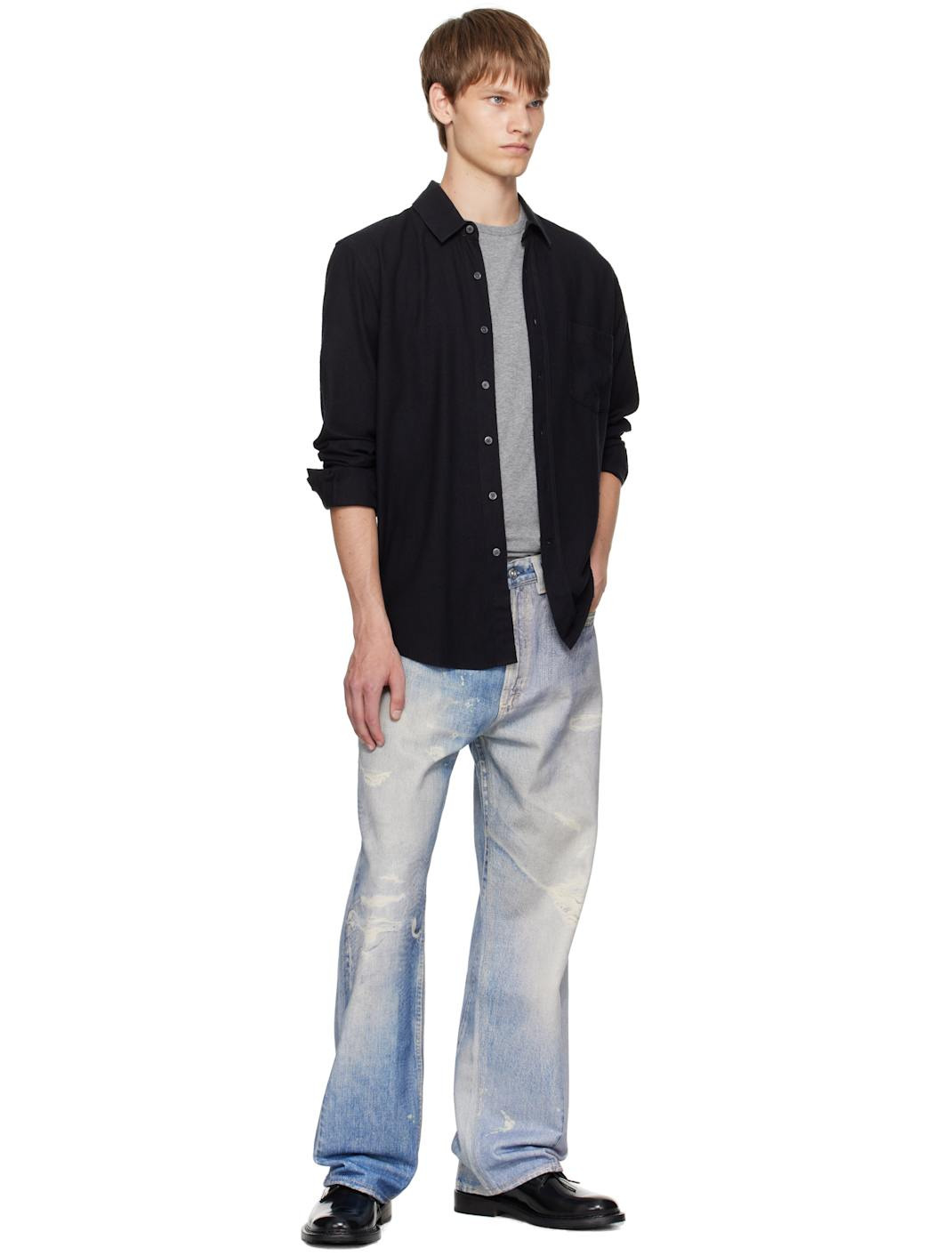 Black Classic Shirt - 5
