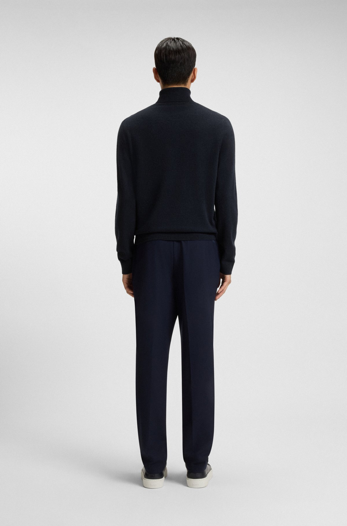 ROLLNECK SWEATER IN CASHMERE - 5