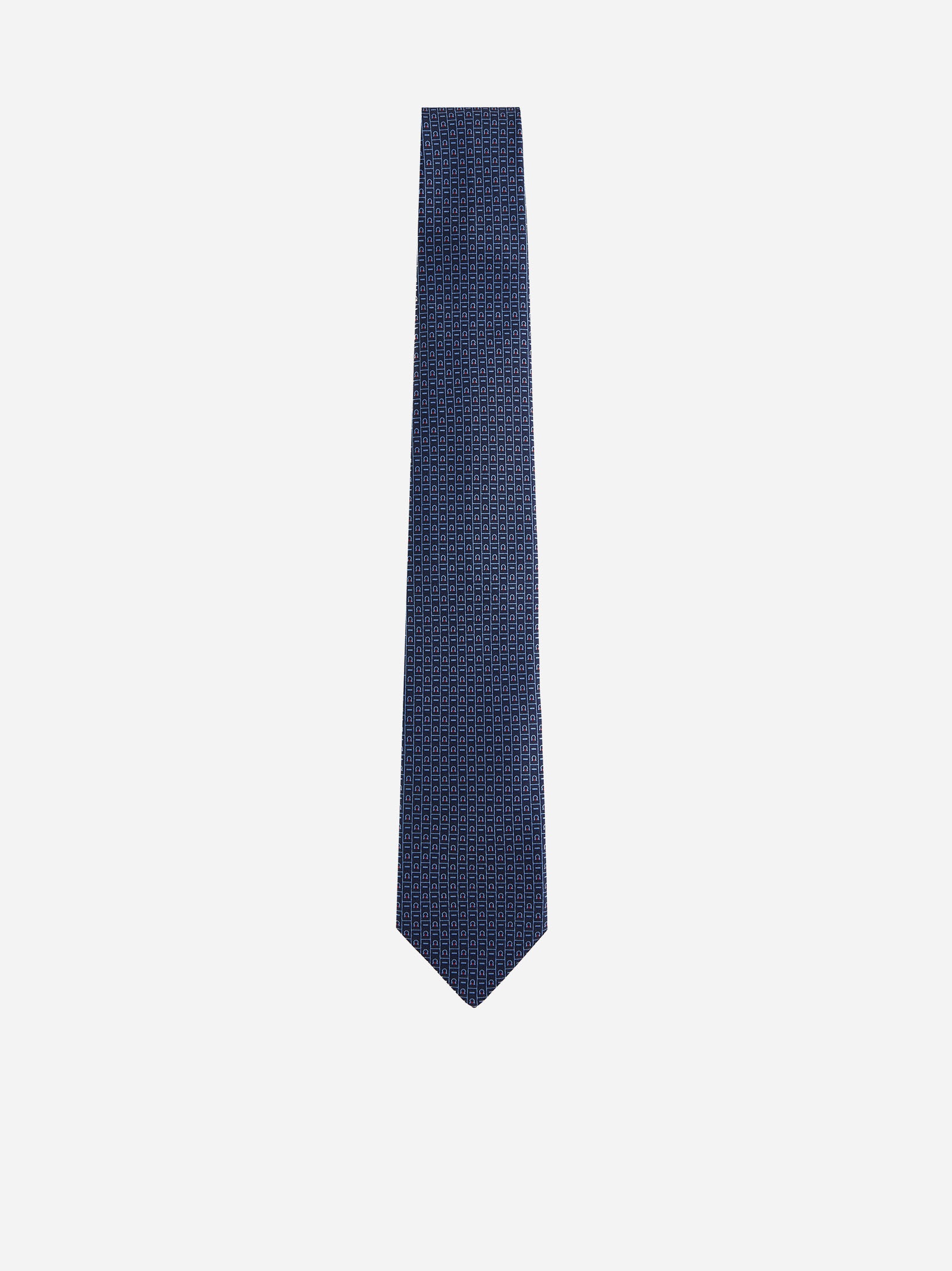 Gancini silk tie - 1