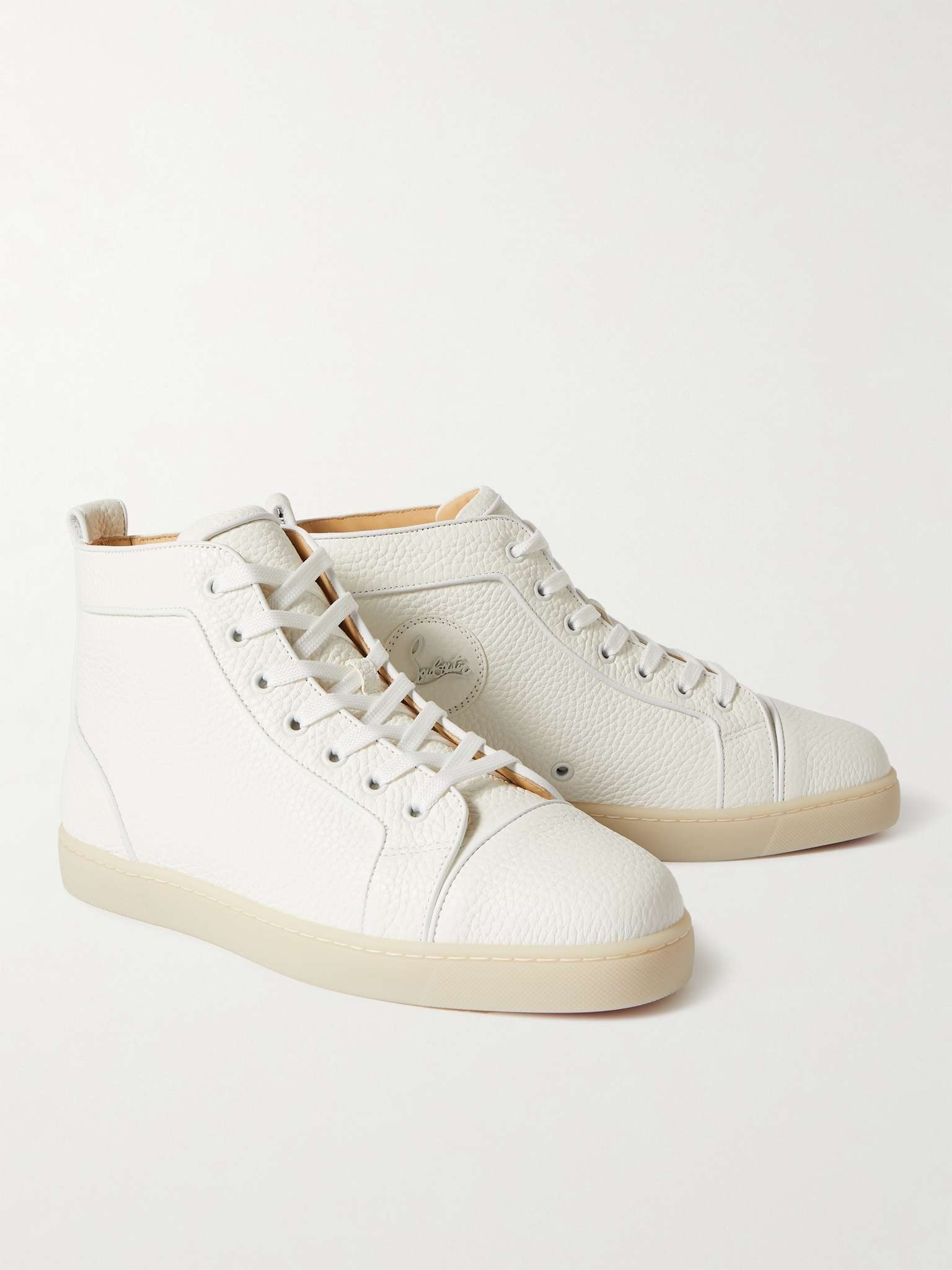 Louis Orlato Full-Grain Leather High-Top Sneakers - 3