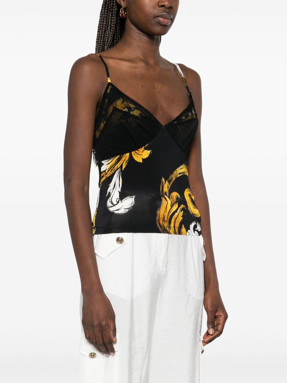 Barocco mesh top - 3