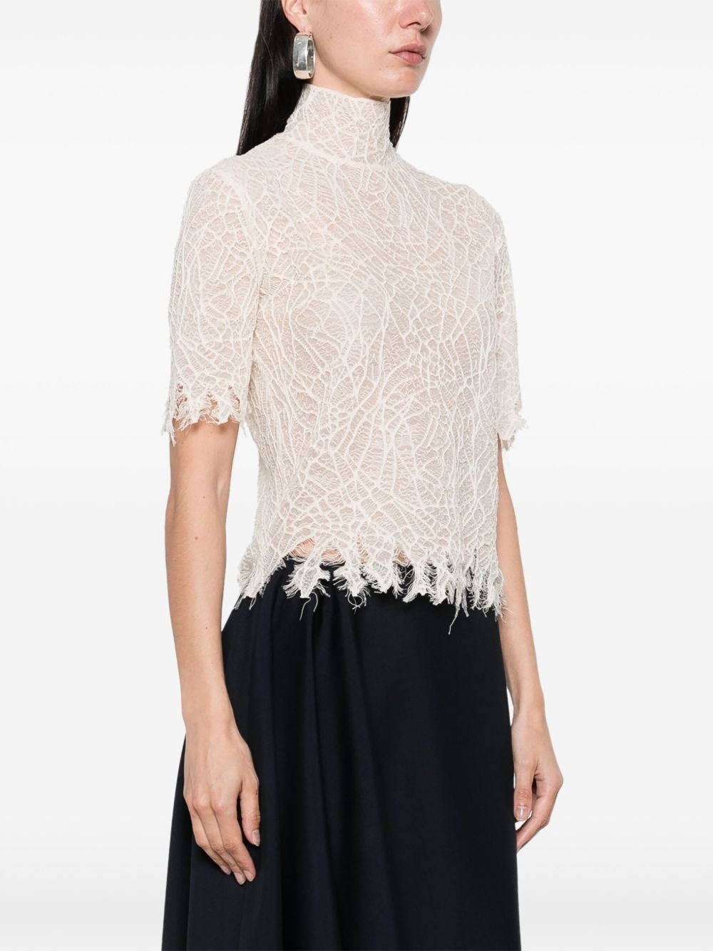 lace blouse - 3