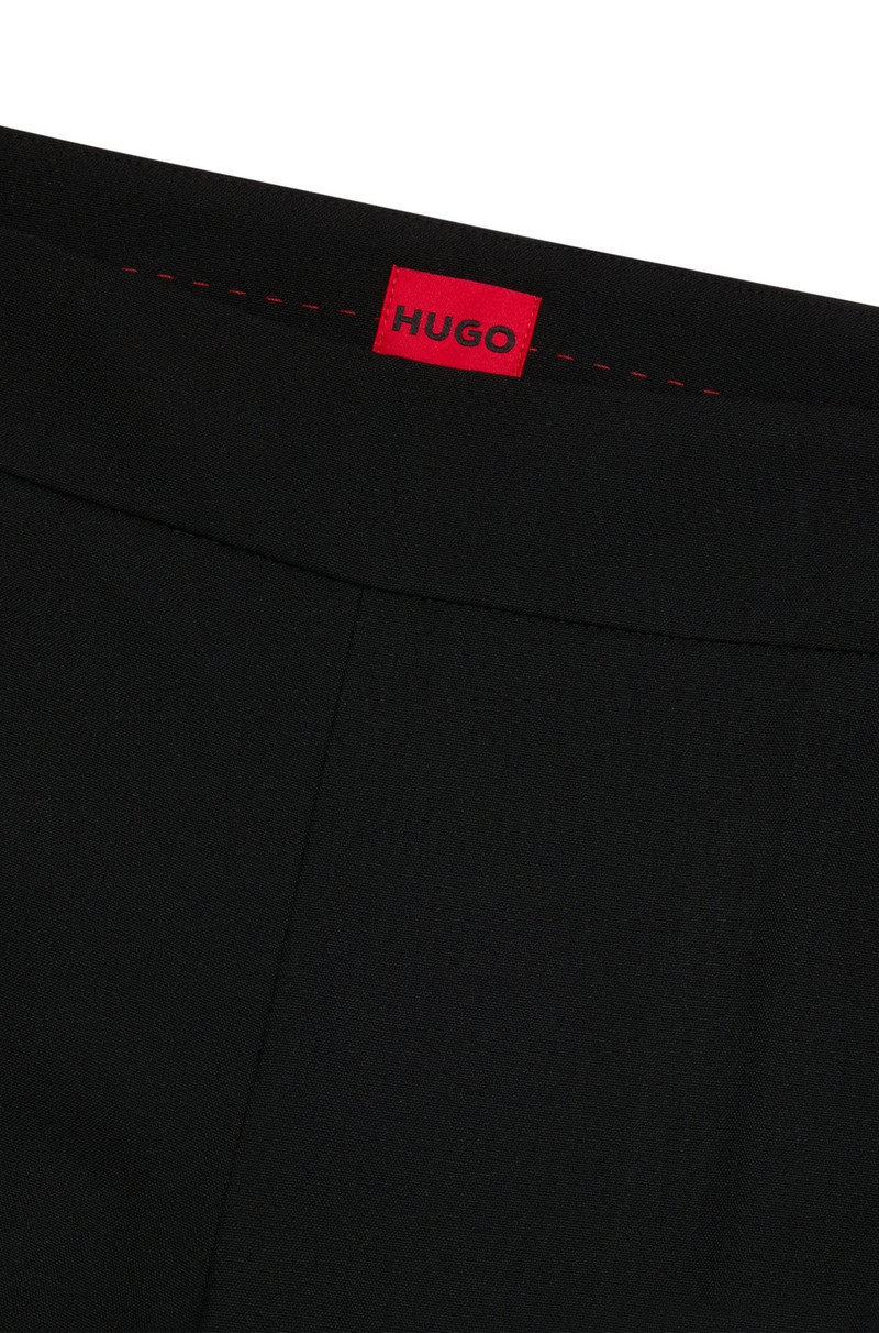 SLIM-FIT TROUSERS IN STRETCH FABRIC 6