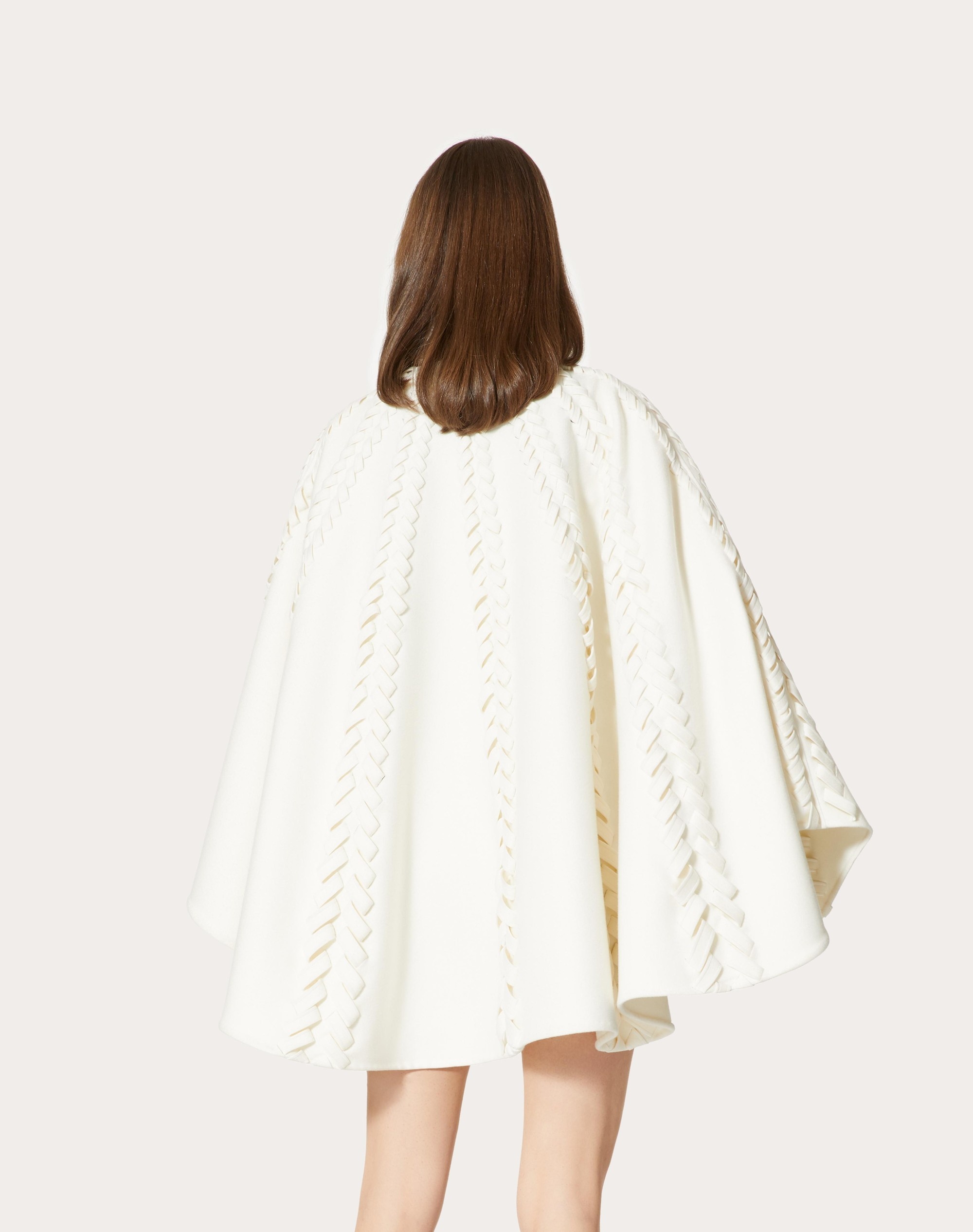 EMBROIDERED COMPACT DRAP CAPE - 4