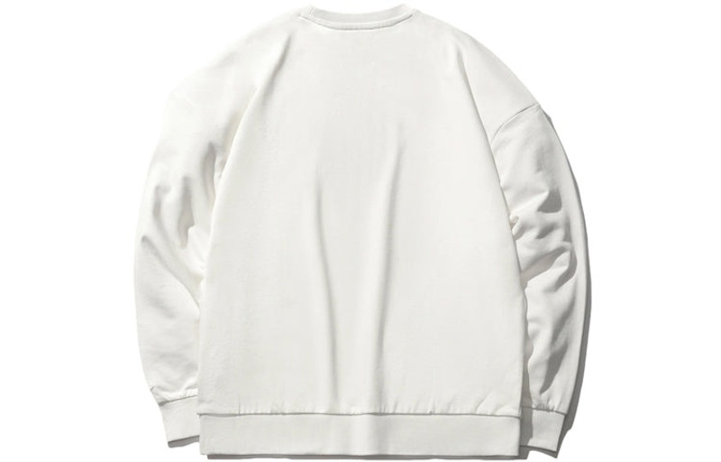 Li-Ning Li-Ning Sports Fashion Series Loose Sports Pullover 'White Red' AWDRH35-1 outlook