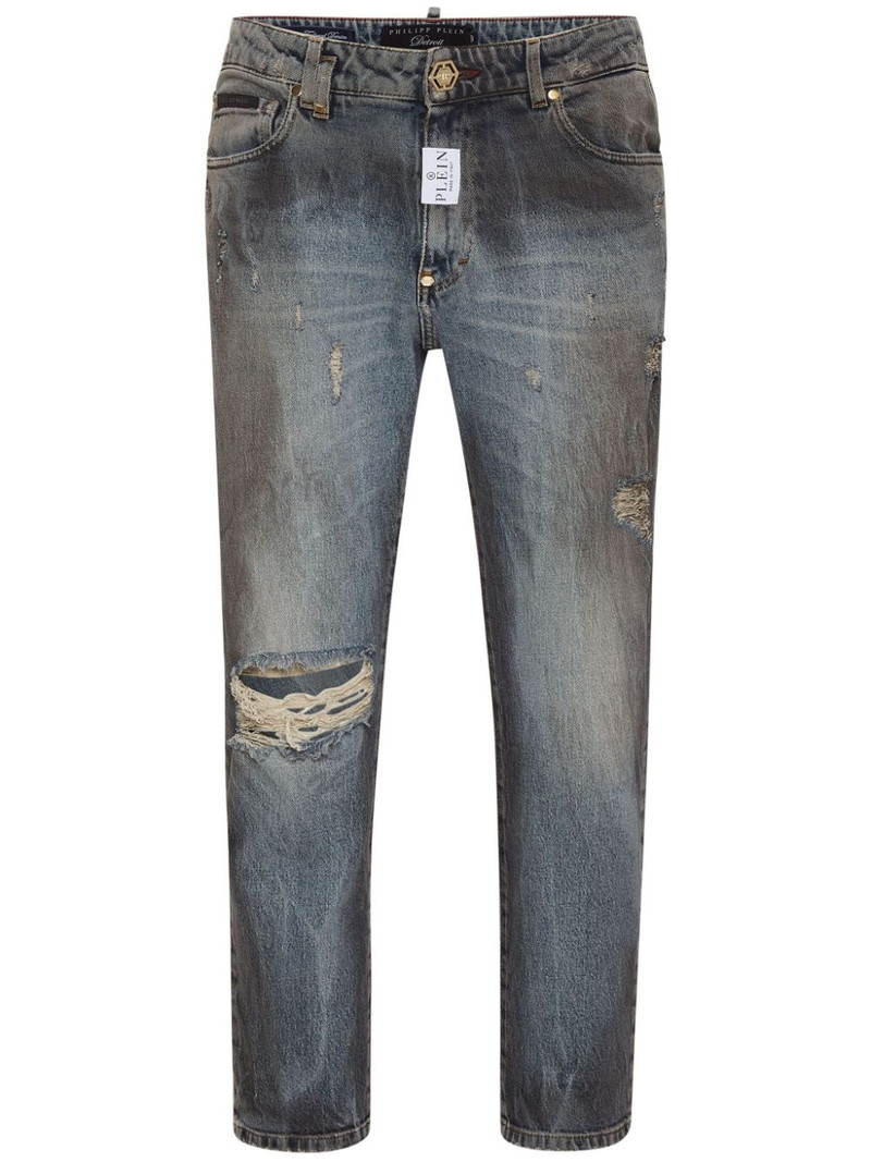 Detroit mid-rise straight-leg jeans 1