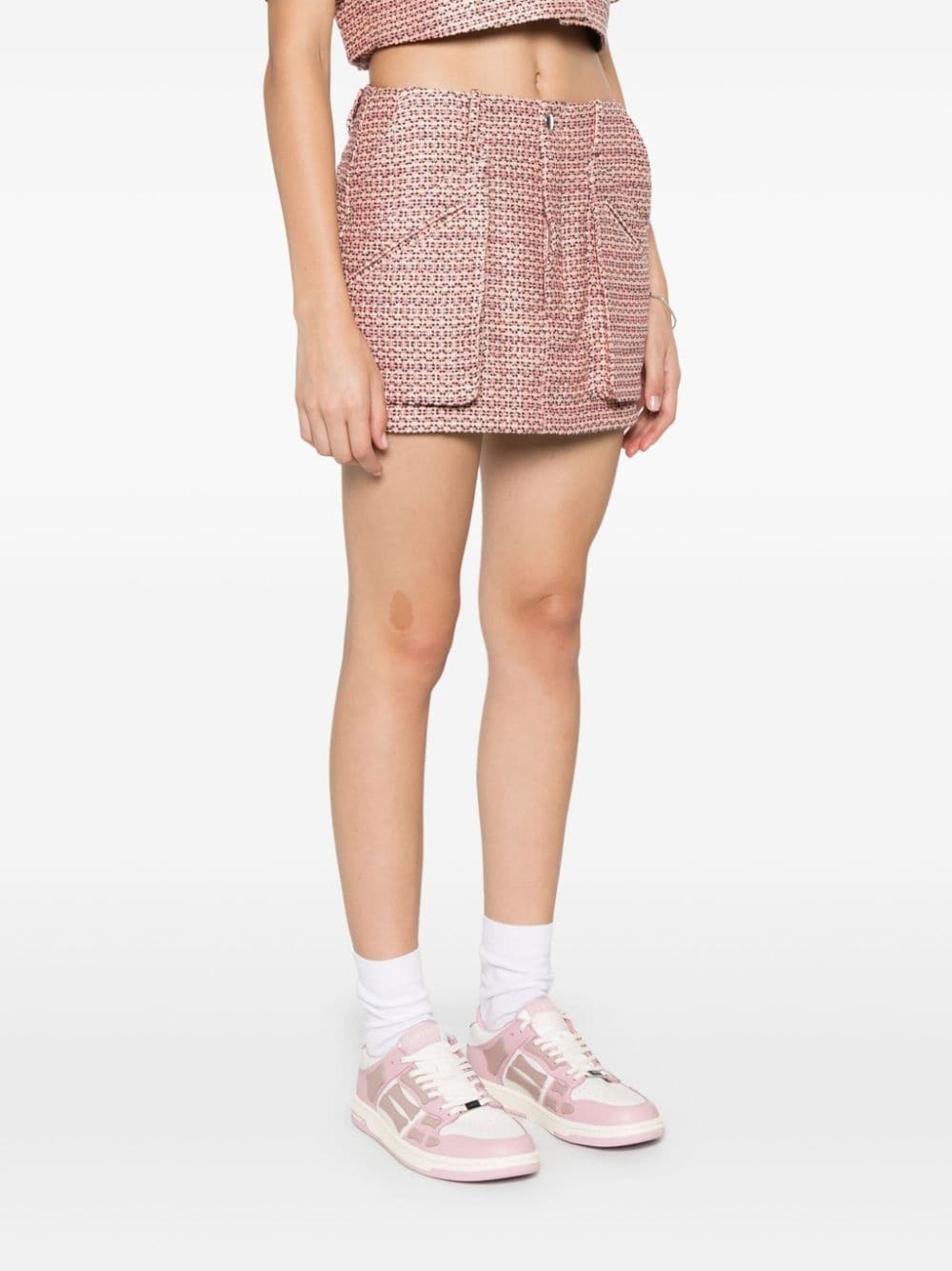 tweed mini skirt - 3