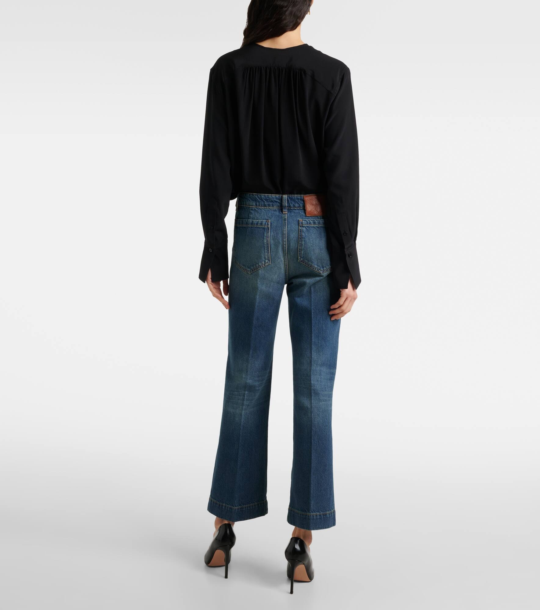 Alina cropped flared jeans - 3