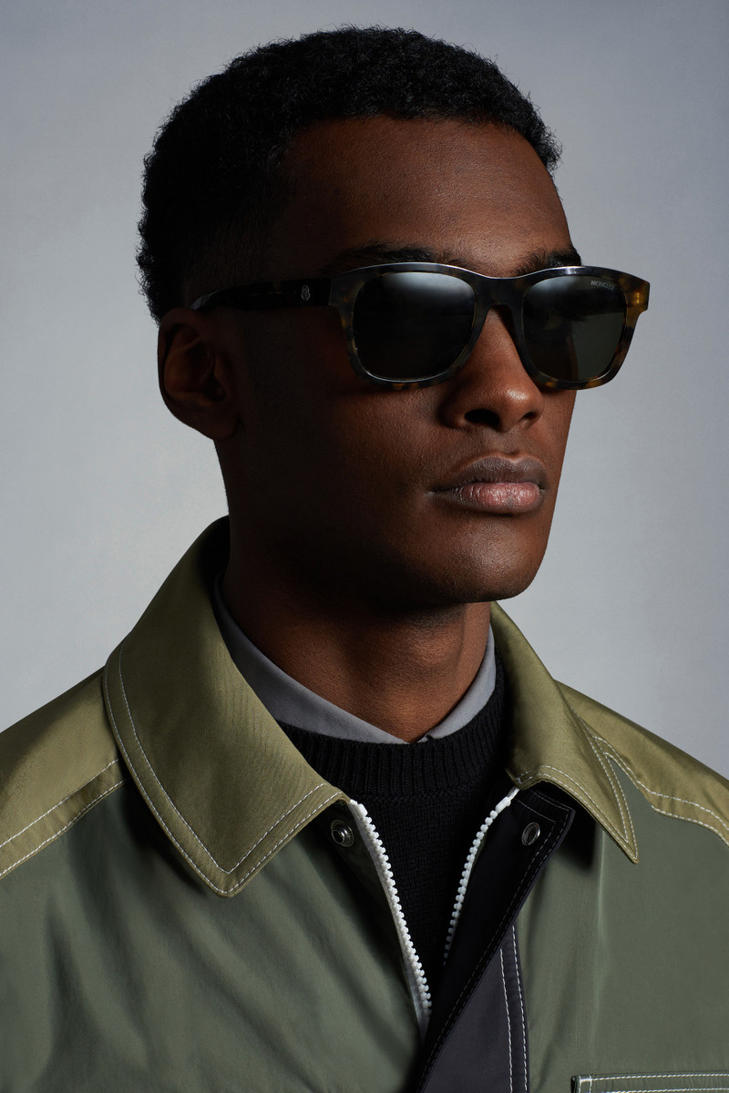 Moncler Glancer Squared Sunglasses outlook