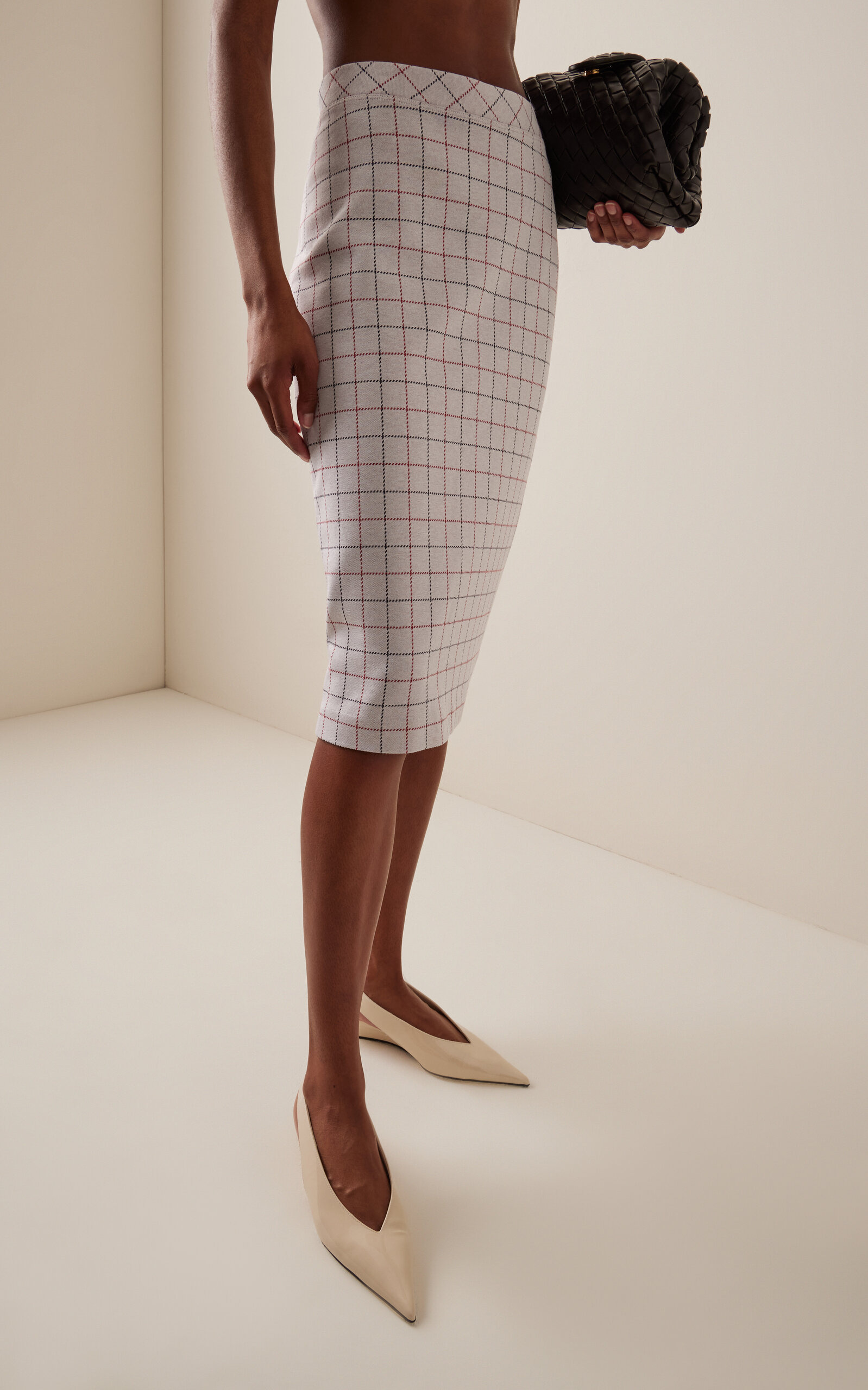 Checked Pencil Skirt multi - 3
