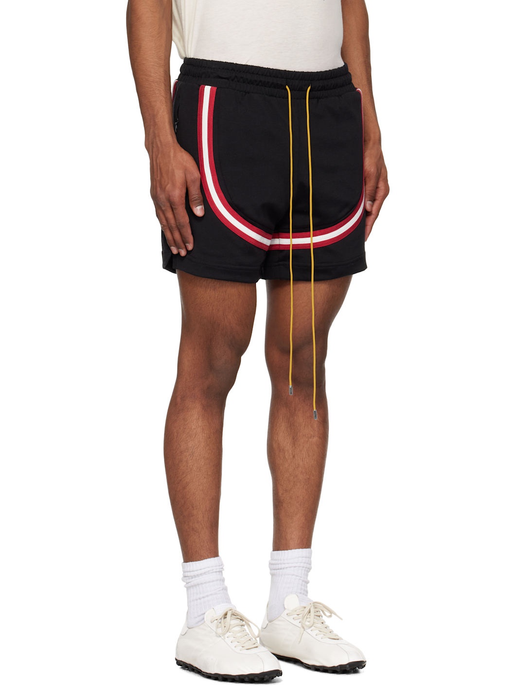 Black Crest Veille Track Shorts - 2