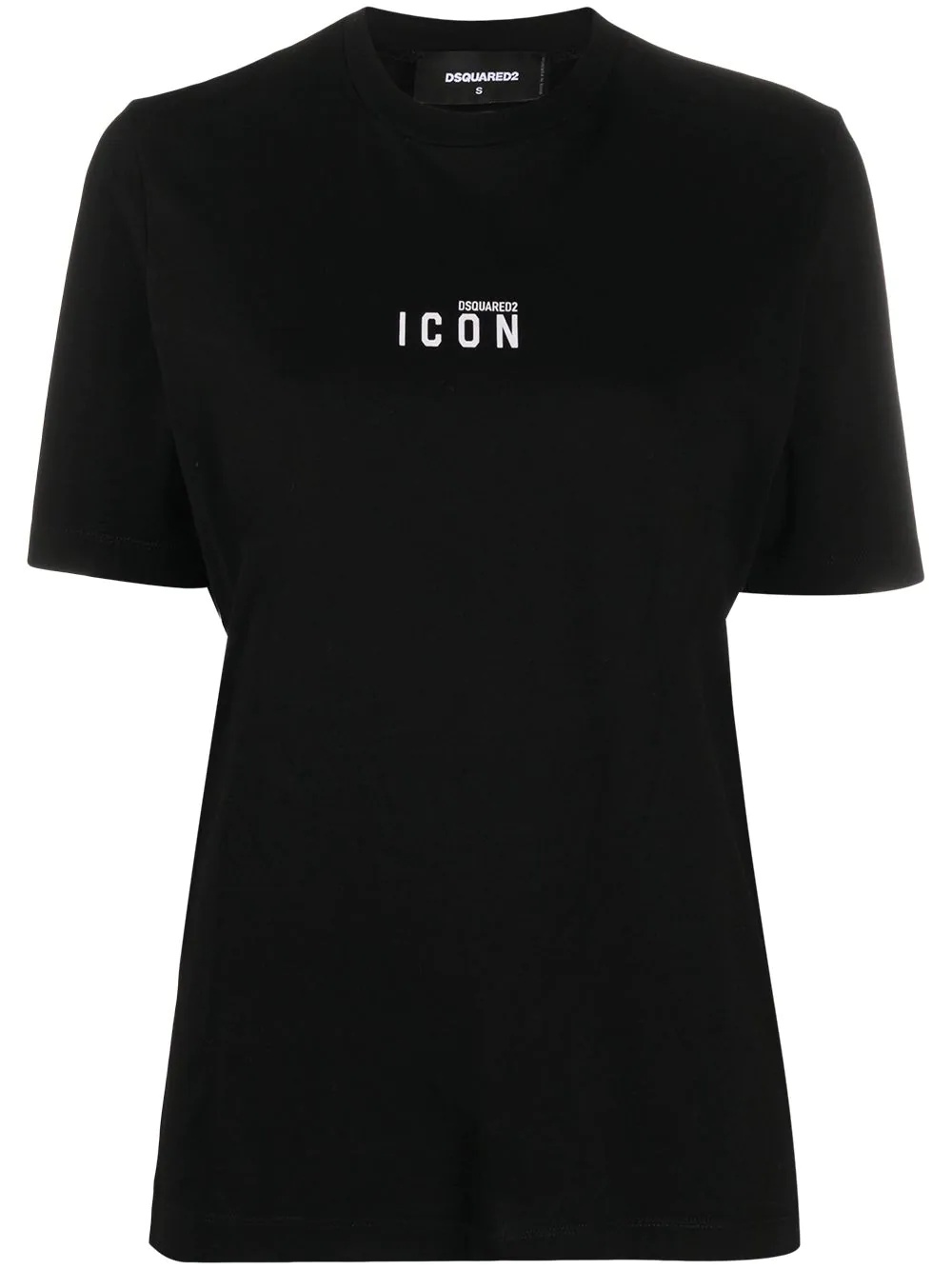 logo-print cotton T-shirt - 1