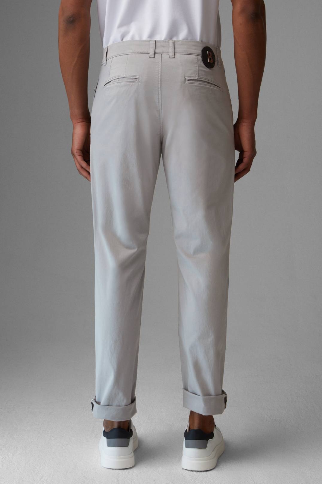 NIKO CHINOS IN LIGHT GRAY - 3