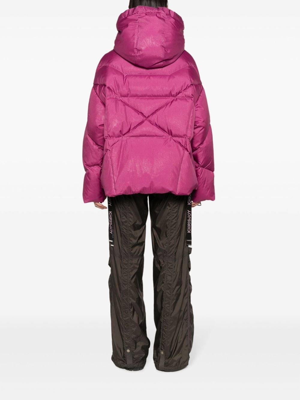 Iconic Glitter puffer jacket - 4