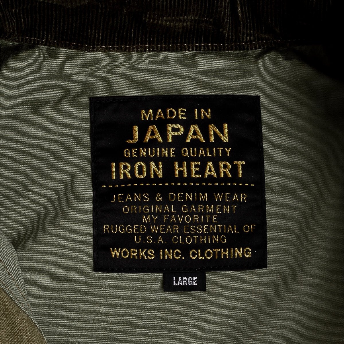 Oiled Cotton M-65 Jacket - Olive - 16