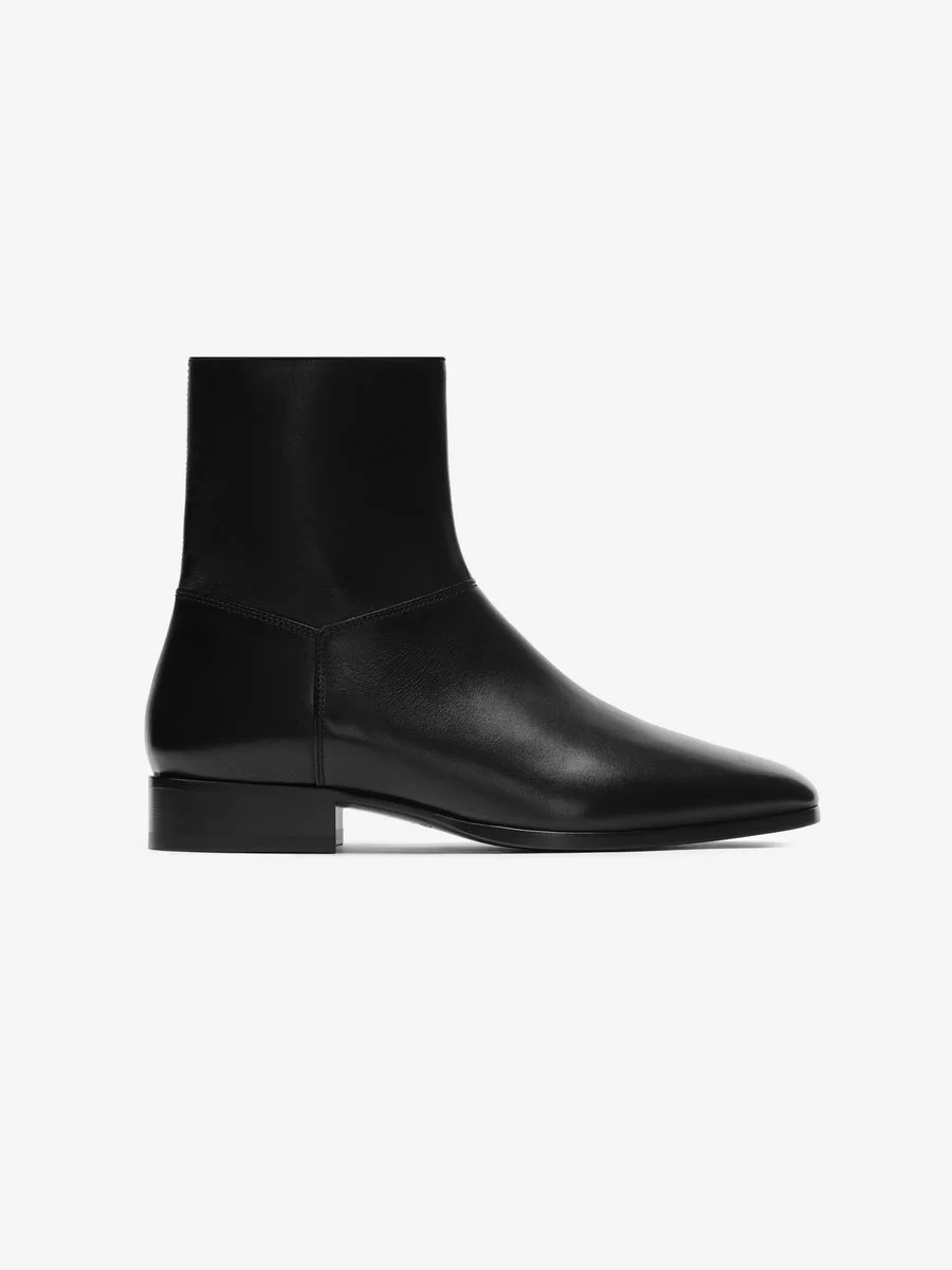 Leather Ankle Boot - 1